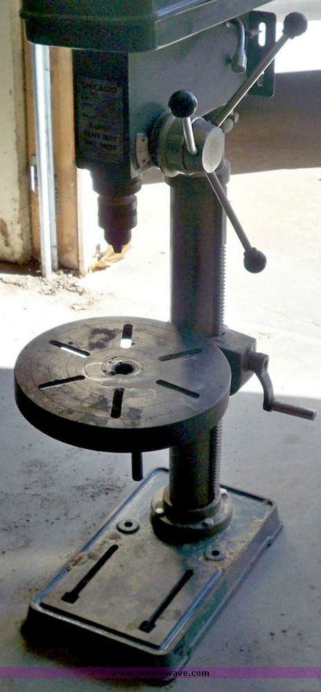 Chicago drill press dp-515 manual