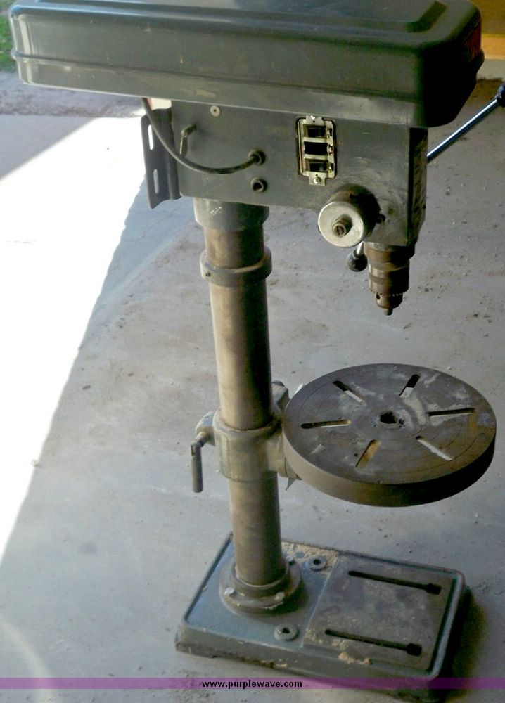 Chicago DP515 five speed drill press in Hartford, KS Item 4195 sold