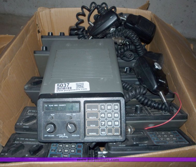 (6) Regency two way radios with microphones in New Century, KS Item 5037 sold Purple Wave