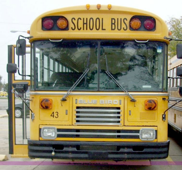 image for item 5062 1992 Blue Bird 71 capacity bus