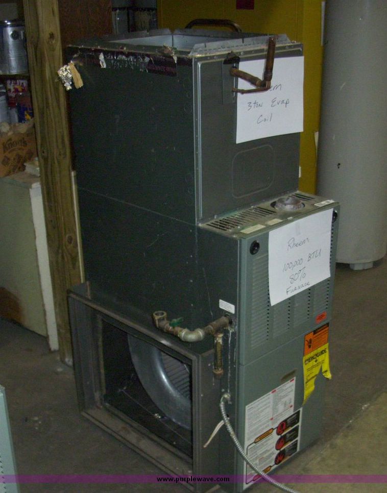 image for item 5097 Rheem 100,000 BTU furnace