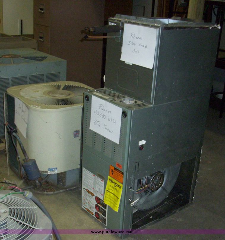 image for item 5100 Rheem 100,000 BTU furnace