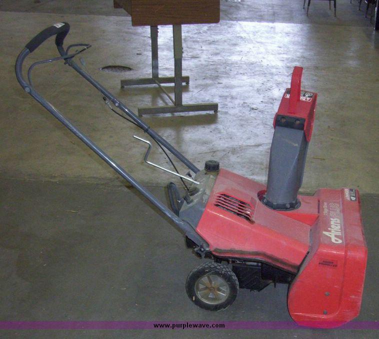 image for item 5109 Ariens Plus two stage snow blower