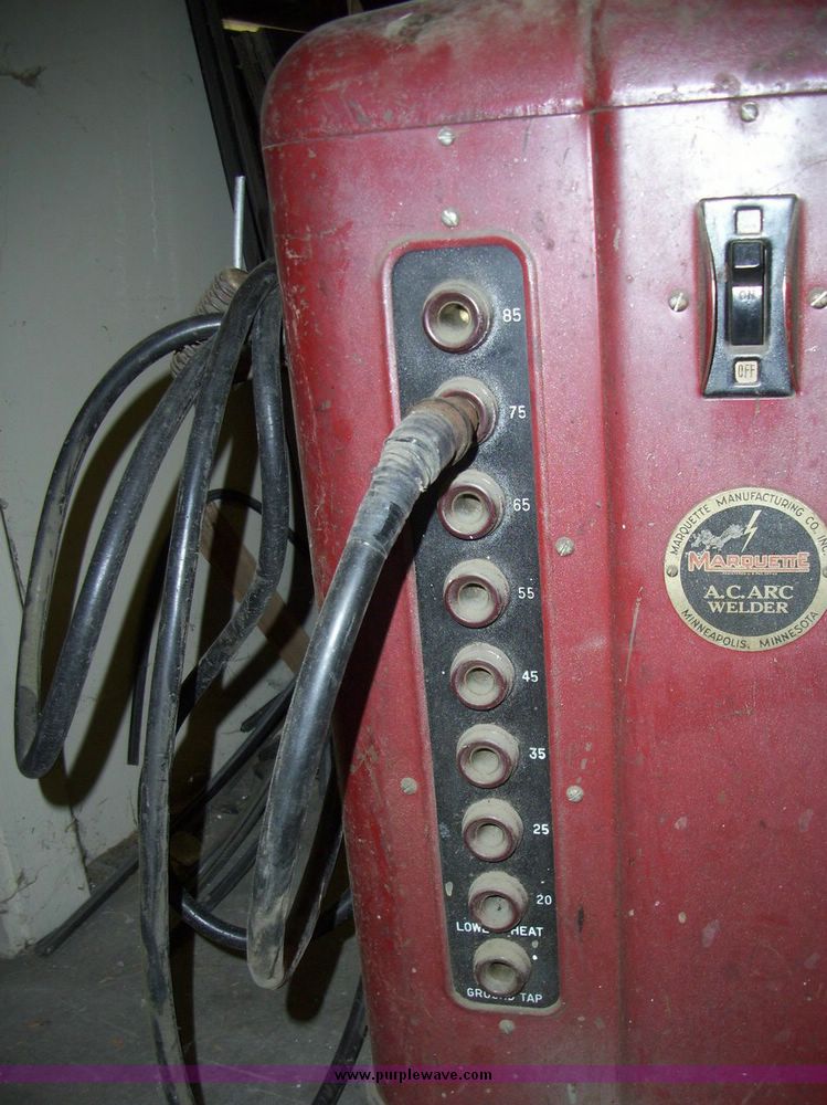 image for item 5110 Marquette AC arc welder