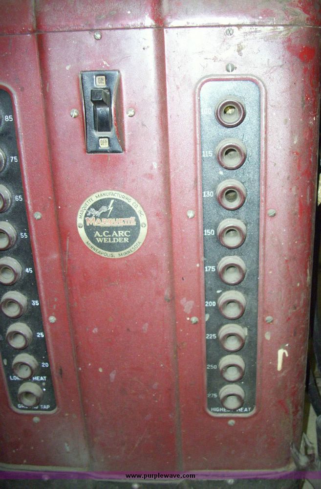 image for item 5110 Marquette AC arc welder