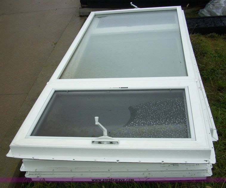 image for item 5143 (4) Wenco vinyl windows