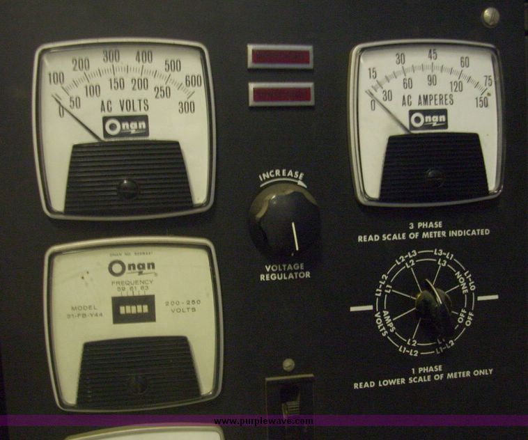 image for item 5144 Onan 30EK generator