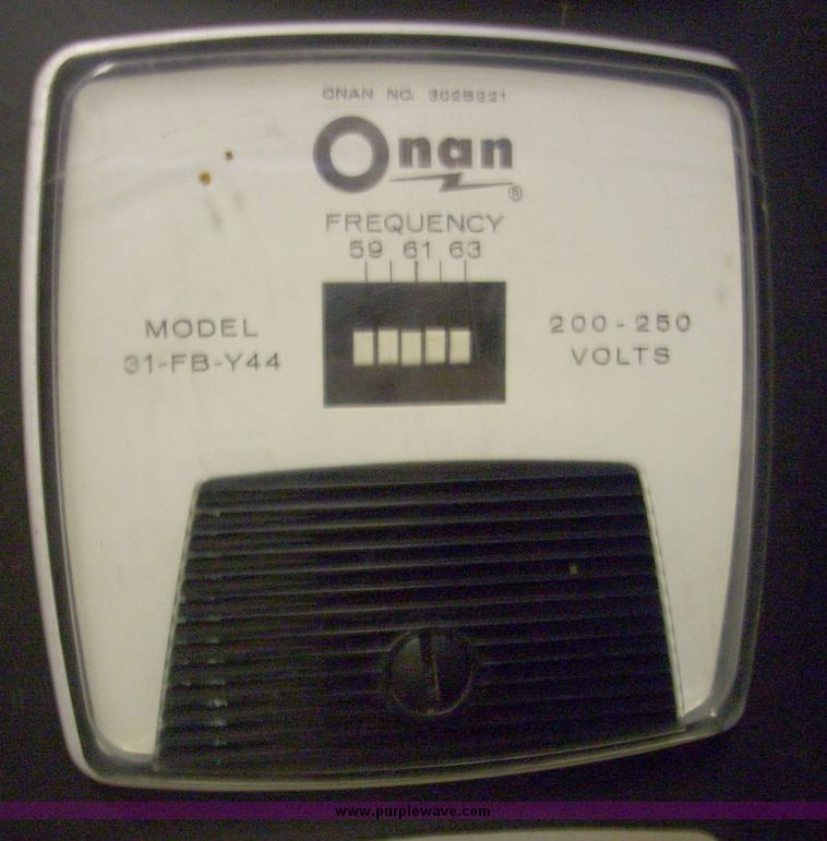 image for item 5144 Onan 30EK generator