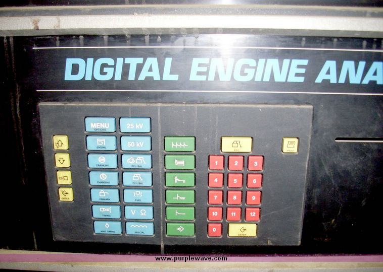 image for item 5149 Allen computer test center, engine analyzer