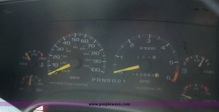 image for item 5222 1996 Chevrolet S10 Blazer