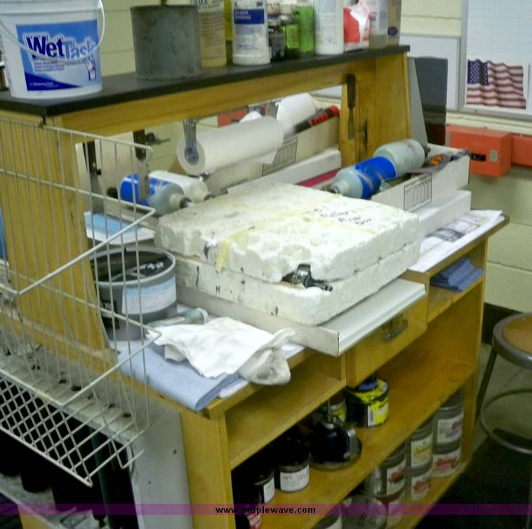 image for item 7392 Ryobi two color offset XL printing press