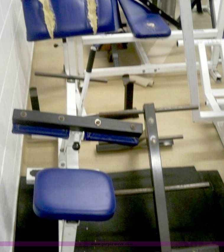 image for item 7461 (10) weight training machines