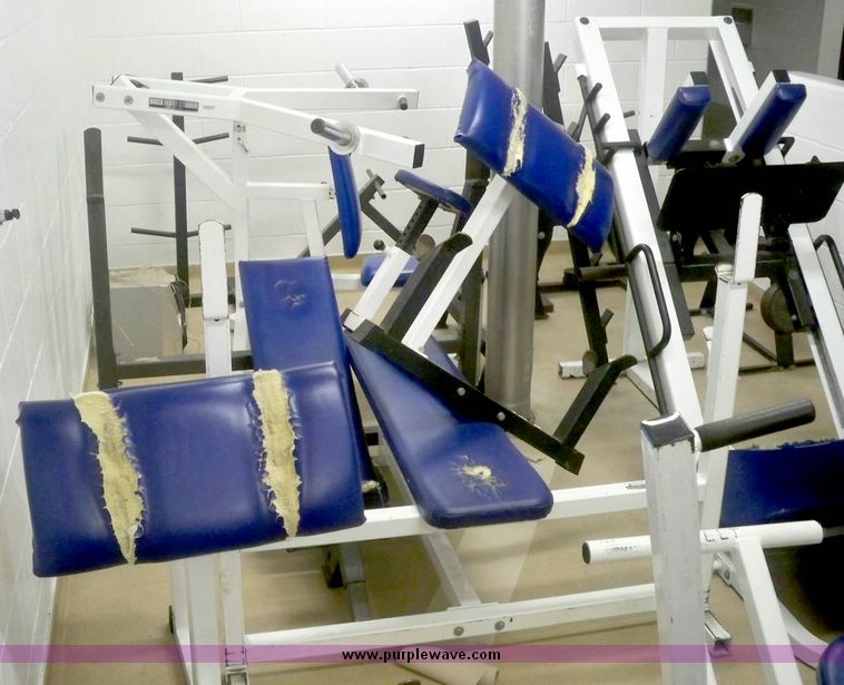 image for item 7461 (10) weight training machines