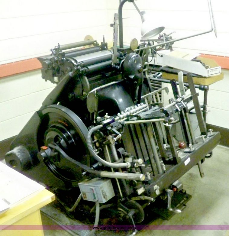 image for item 7463 Heidelberg Windmill printing press