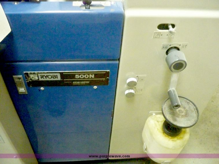 image for item 7465 Ryobi SOON single offset printing press