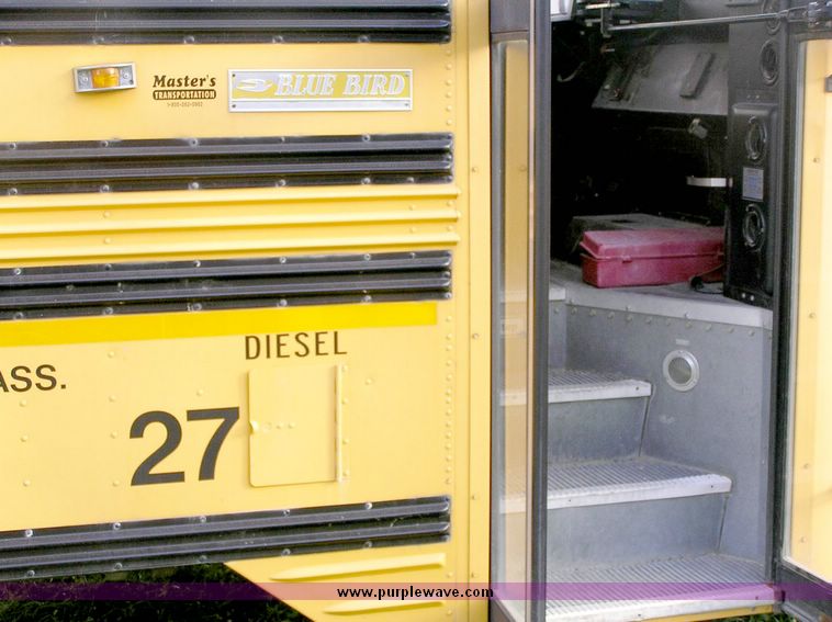 image for item 8815 1996 GMC B7T042 Blue Bird bus