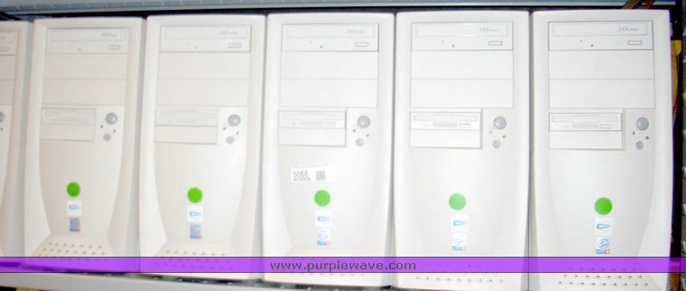 image for item 9068 (6) CDI computer towers