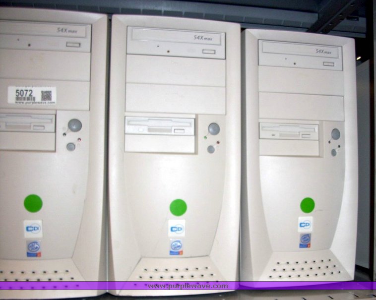 image for item 9072 (6) CDI computer towers