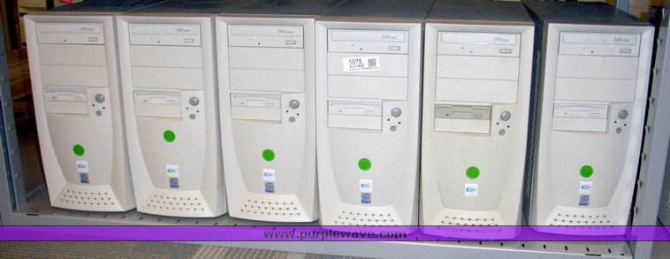 image for item 9075 (6) CDI computer towers