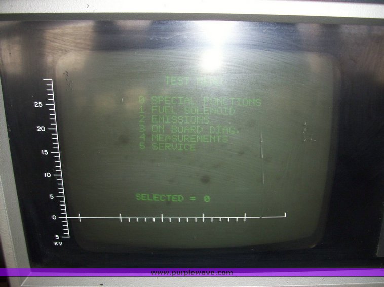 image for item 9083 Allen digital engine analyzer computer test center