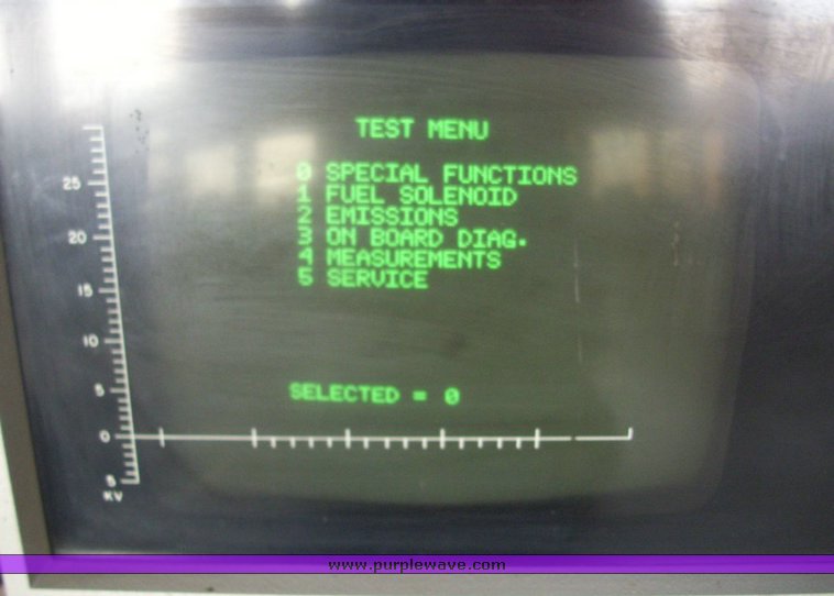 image for item 9083 Allen digital engine analyzer computer test center