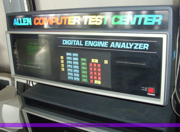 image for item 9083 Allen digital engine analyzer computer test center
