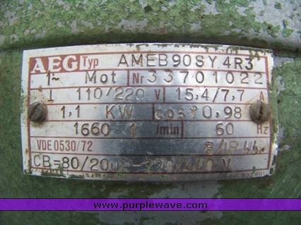 image for item 1100 Brobo Super 300 cold cut chop saw