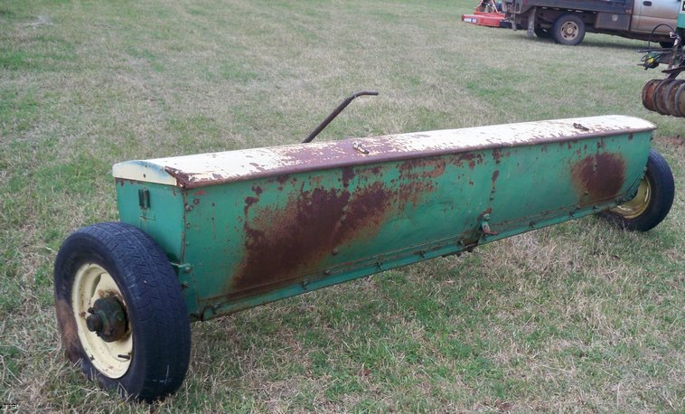 image for item 5154 John Deere 12' native grass seeder