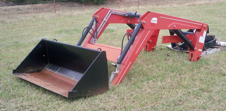 image for item 5165 Rhino 2410 loader attachment with 5' bucket