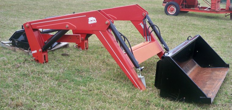 image for item 5165 Rhino 2410 loader attachment with 5' bucket
