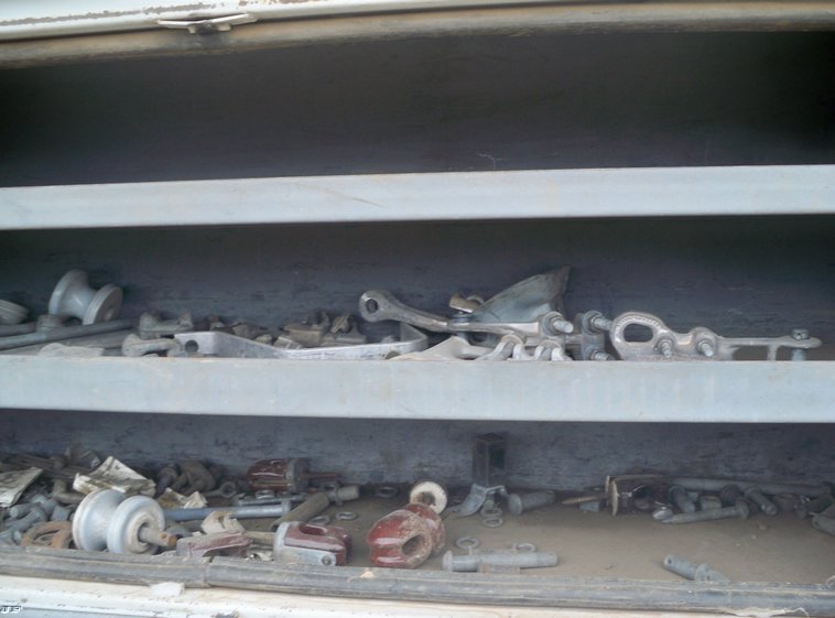 image for item 5180 1994 International 4900 crew cab bucket truck