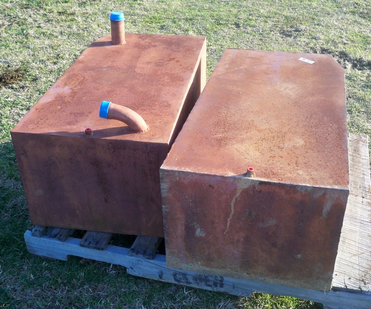 image for item 5190 (2) 50 gallon fuel tanks