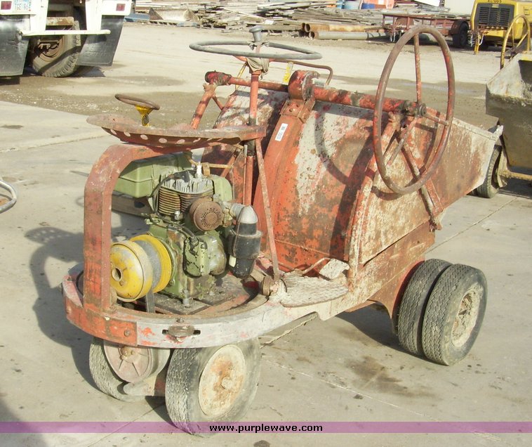 image for item 4103 Whiteman concrete power buggy