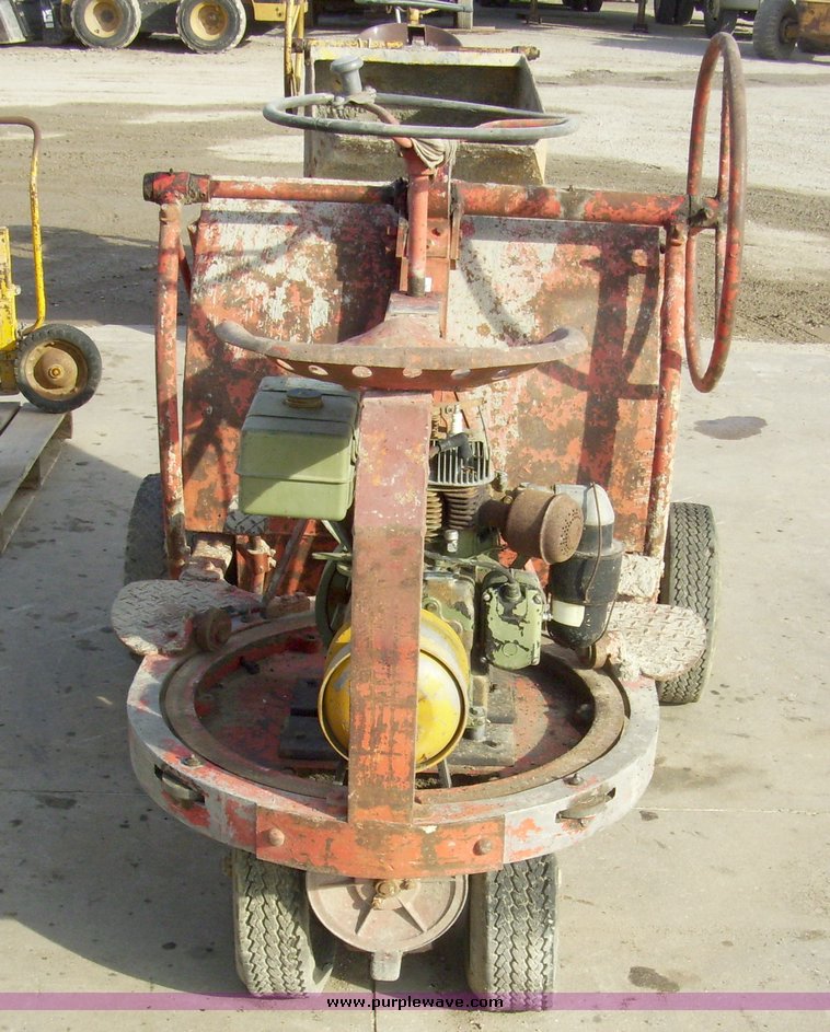 image for item 4103 Whiteman concrete power buggy