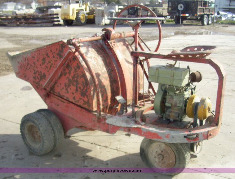 image for item 4103 Whiteman concrete power buggy