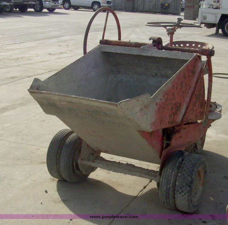 image for item 4103 Whiteman concrete power buggy