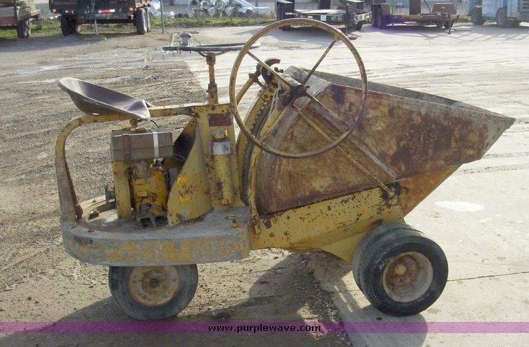 image for item 4104 Whiteman concrete power buggy