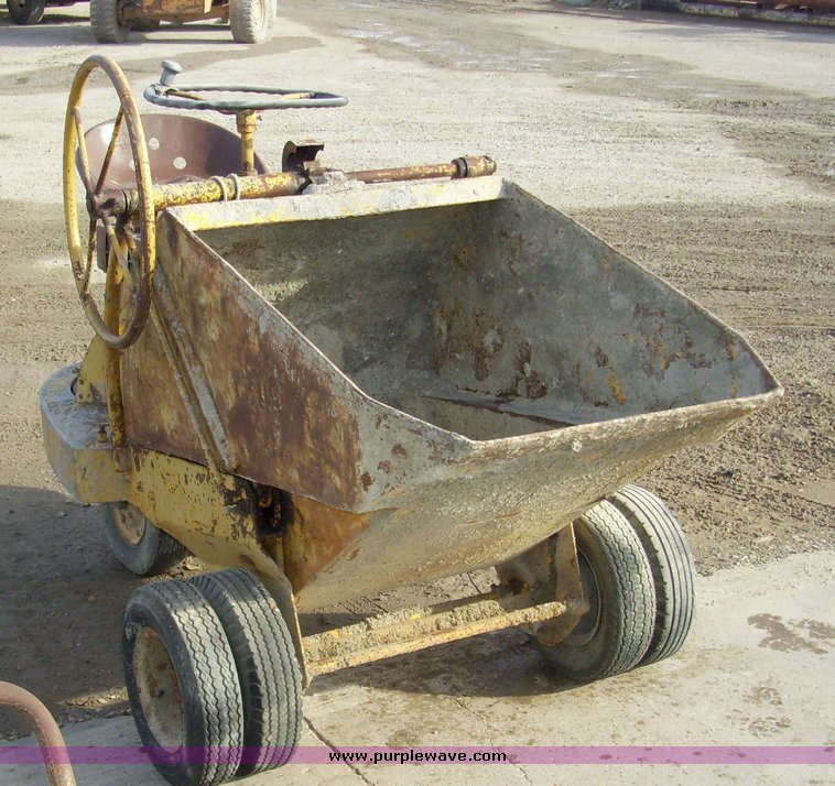 image for item 4104 Whiteman concrete power buggy