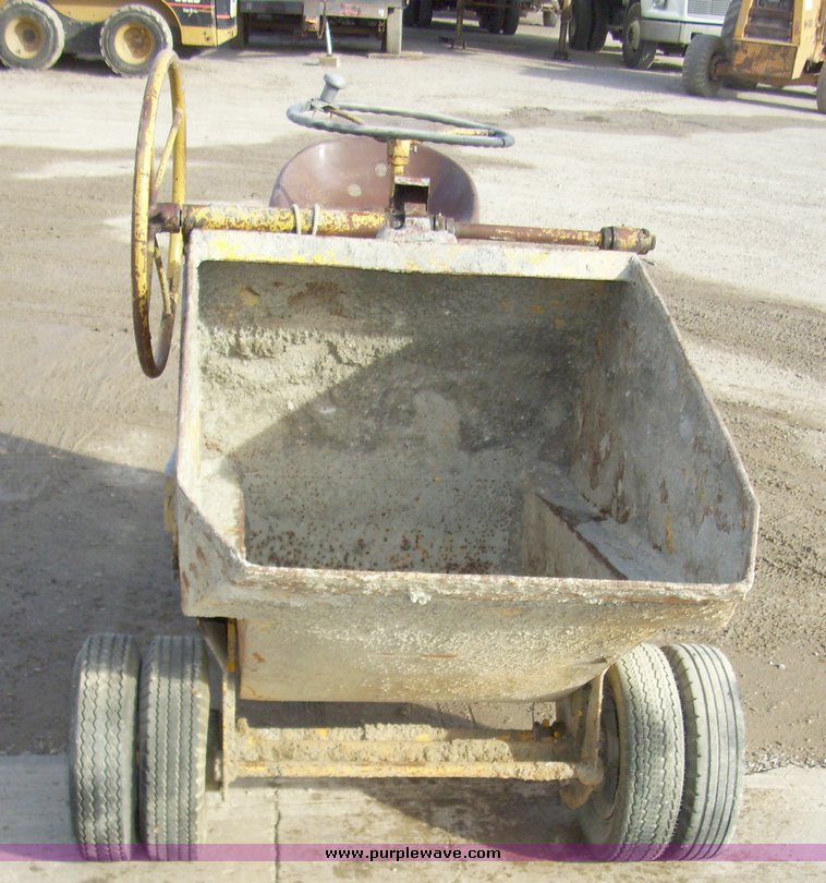 image for item 4104 Whiteman concrete power buggy
