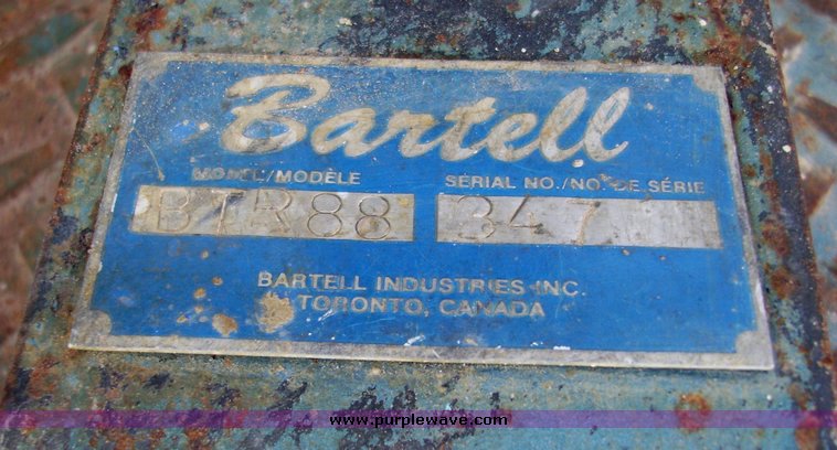 image for item 4106 Bartell BTR88 double riding trowel
