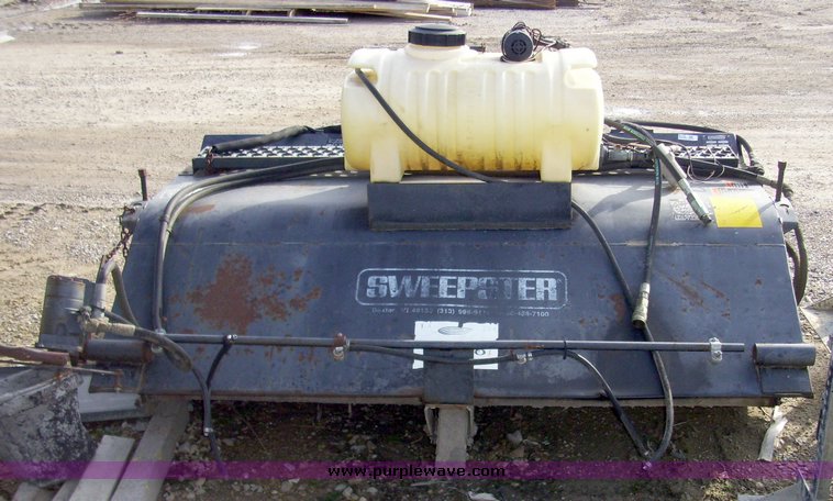 image for item 4110 Sweepster HB72C broom skid steer attachment
