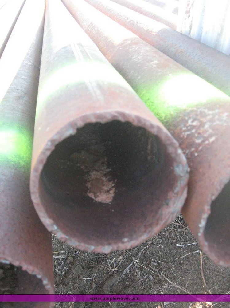 image for item 3678 Approx. 210' of 4.5" OD steel pipe