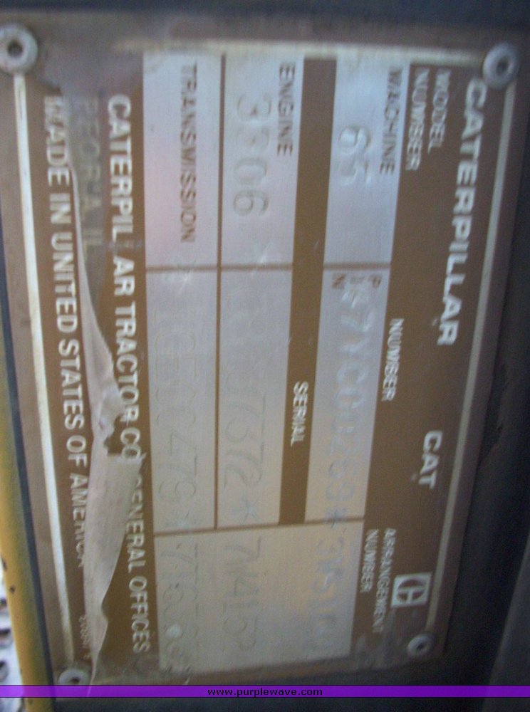 image for item 4113 1987 Caterpillar Challenger 65 tractor