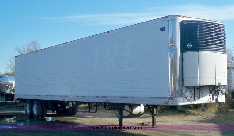 image for item 5195 1997 Wabash Carrier Ultra Fresh II semi trailer