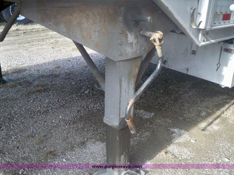 image for item 5197 1997 Barrett aluminum three deck hog semi trailers