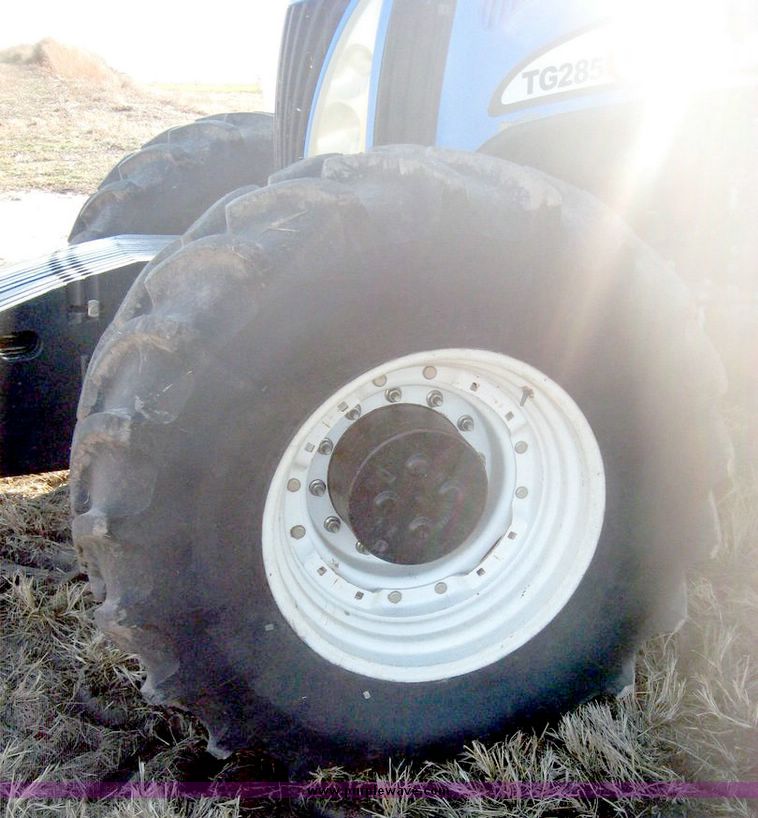 image for item 6420 2003 New Holland TG285 MFWD tractor with saddle tanks