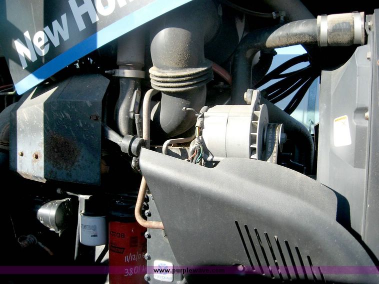 image for item 6420 2003 New Holland TG285 MFWD tractor with saddle tanks