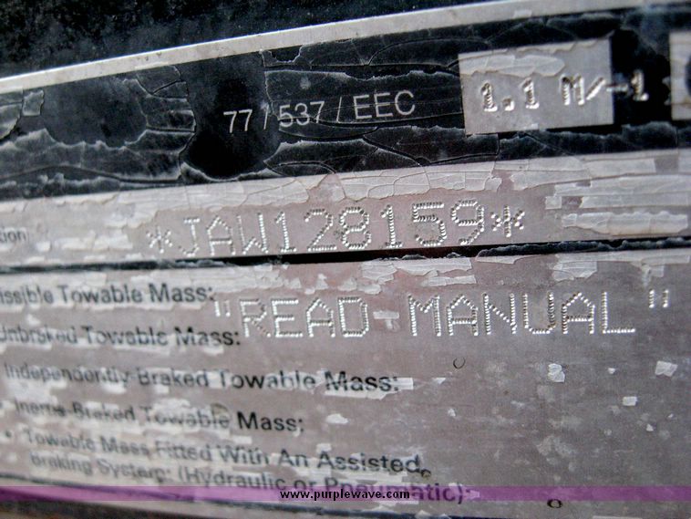 image for item 6420 2003 New Holland TG285 MFWD tractor with saddle tanks