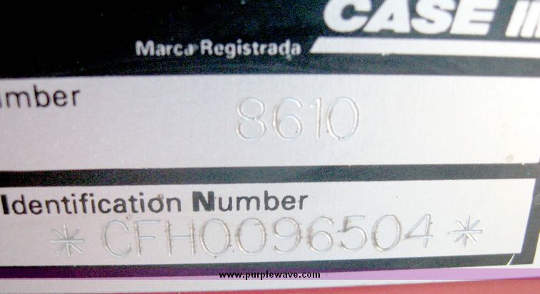 image for item 6437 Case 8610 bale processor