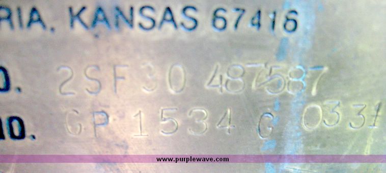 image for item 6438 Great Plains Solid Stand 30 double disc drill